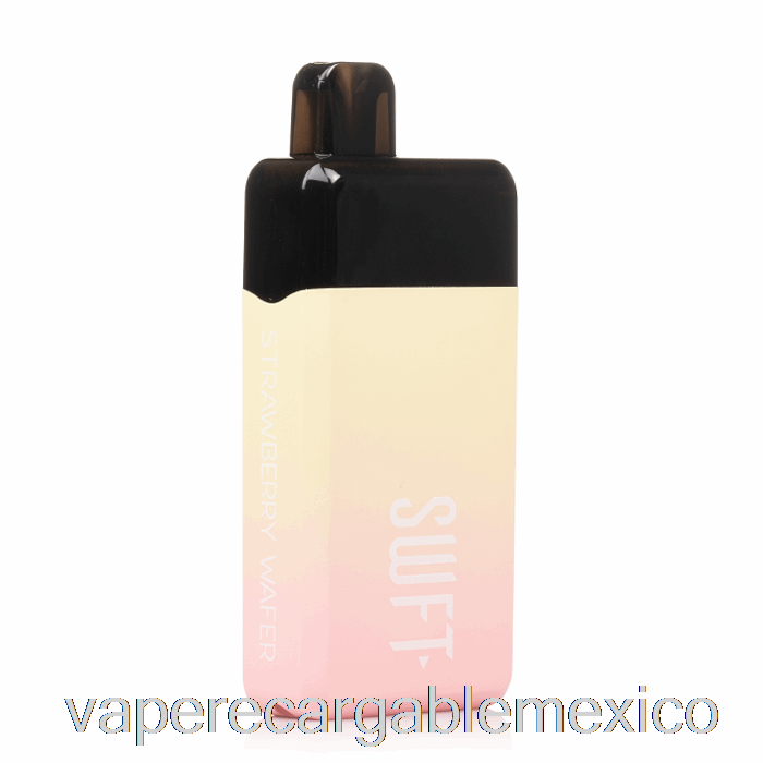 Vape Recargable Swft Mod 5000 Oblea De Fresa Desechable